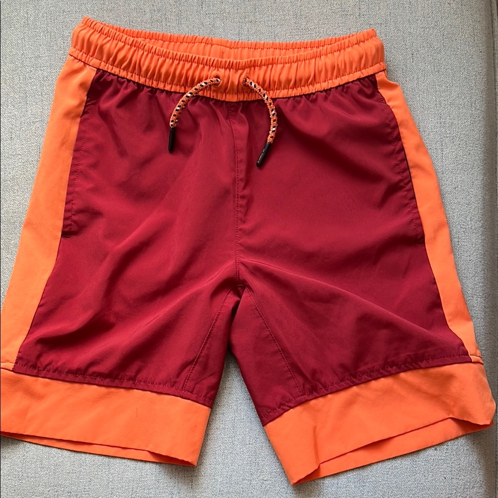 Hanna Andersson Kids Shorts - Red and Orange
